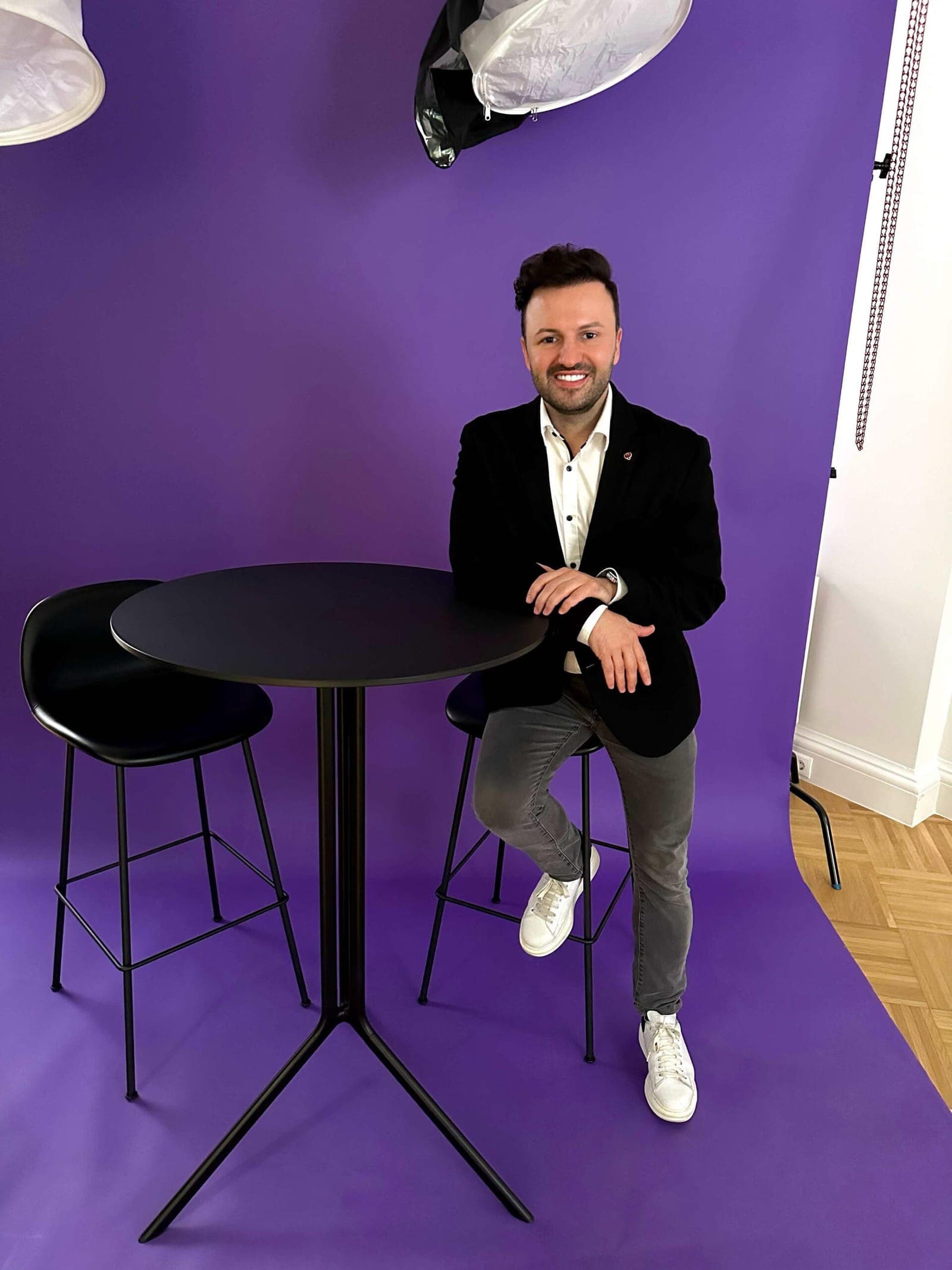 Daniel Gosterxeier bei einer öffentlichen Veranstaltung